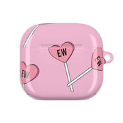 Ew Love Heart Lolipops Pattern AirPods Case 4