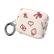 Valentines Doodles AirPods Case 8