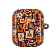 Vintage Halloween Patchwork AirPods Case 1