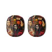 Horror Movie Sticker Collage AirPods Max Case 3
