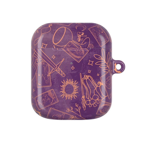 Violet Tarot Line Toss AirPods Case - AirPods 1
