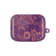 Violet Tarot Line Toss AirPods Case 5