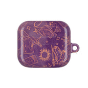 Violet Tarot Line Toss AirPods Case 3
