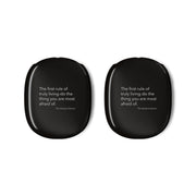 The First Rule Of Truly Living - VD AirPods Max Case 3