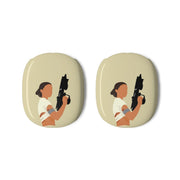 Leia With Gun AirPods Max Case 3