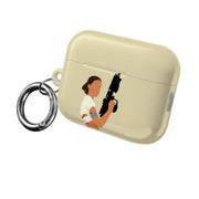 Leia With Gun AirPods Case 8