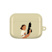 Leia With Gun AirPods Case 5