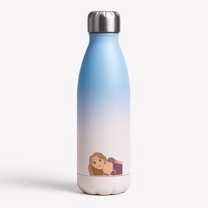 Rapunzel Blue Water Bottle