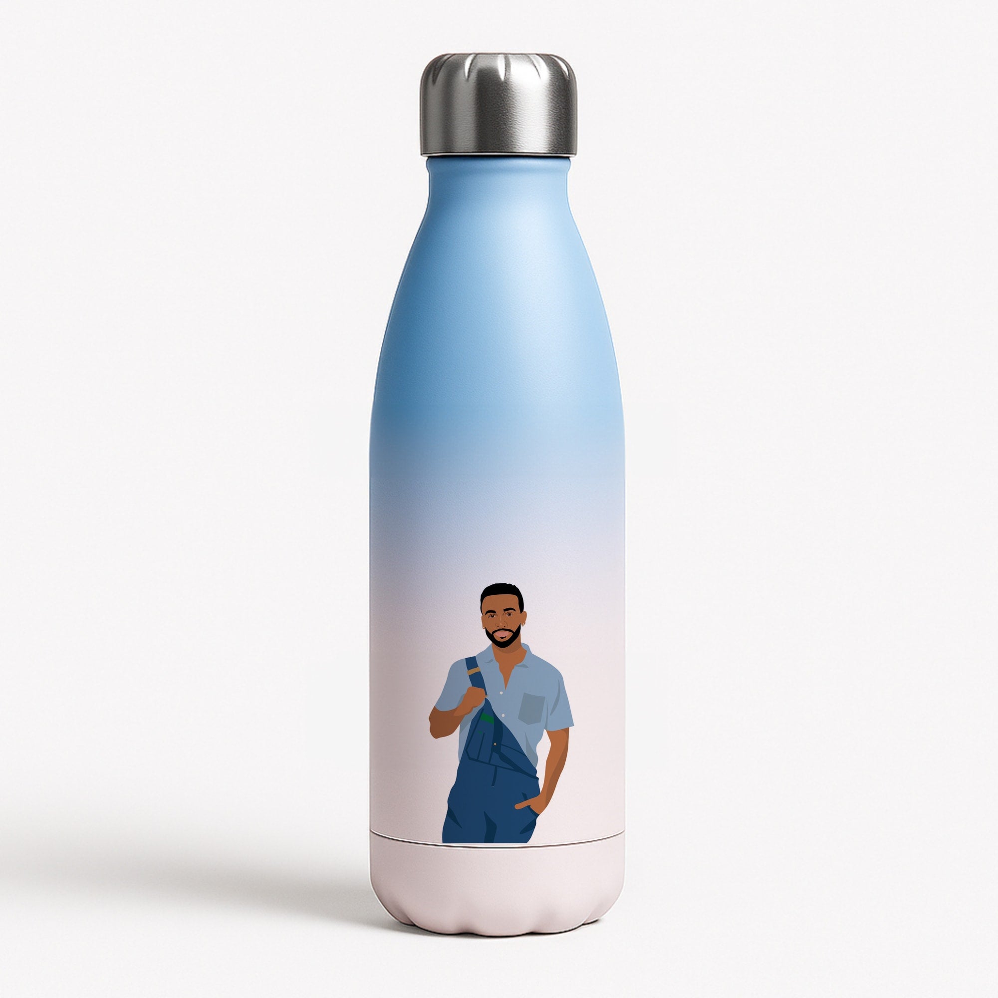 Aston Blue Water Bottle
