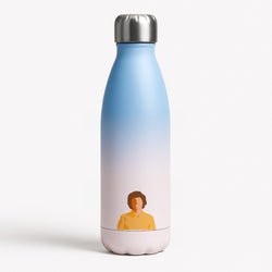 Faceless Mike - Stranger Things Blue Water Bottle