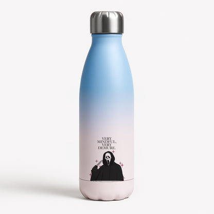 Very Mindful, Very Demure Blue Water Bottle