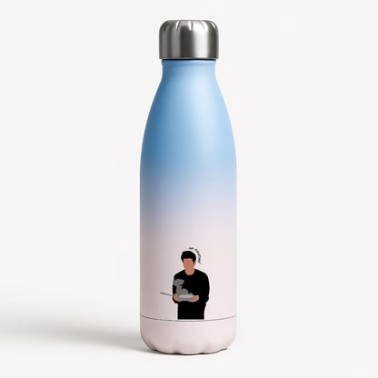 My Fajitas Blue Water Bottle