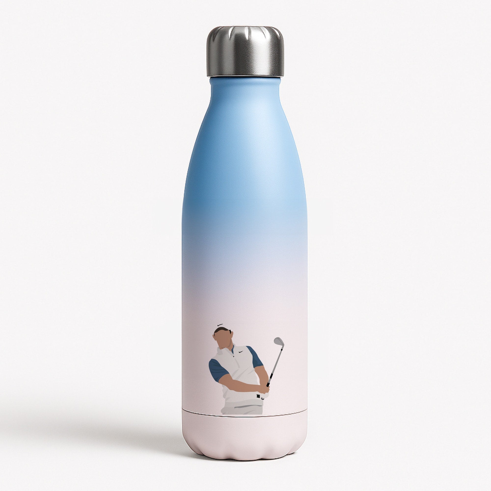 Mcllroy - Golf Blue Water Bottle