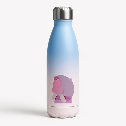 Embarrassment - Inside Out Blue Water Bottle