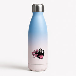 No You Hang Up - Halloween Blue Water Bottle