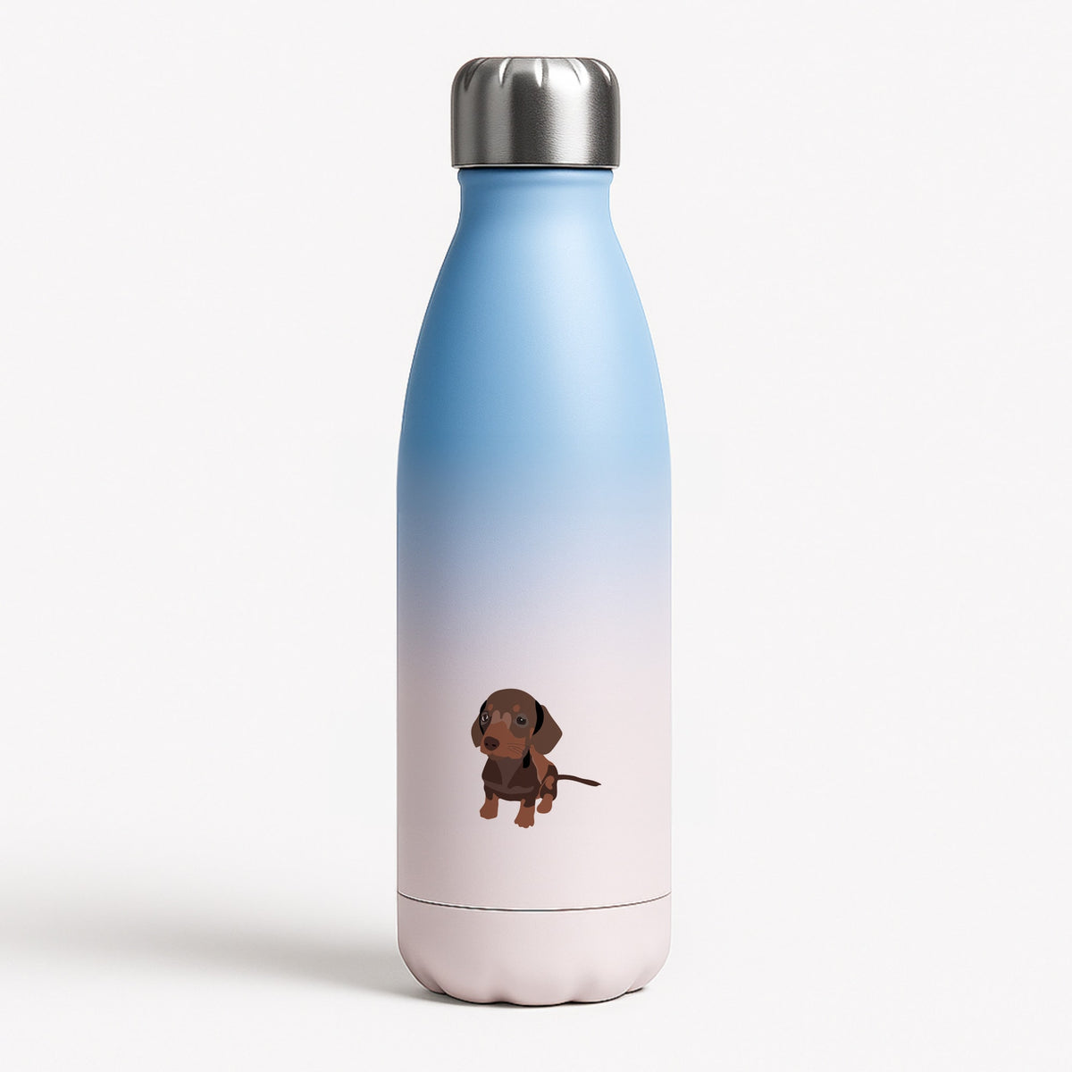 Brown - Dachshunds Water Bottle