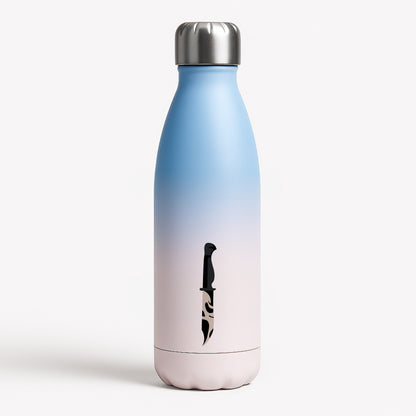 Ghostface Dagger - Scream Blue Water Bottle