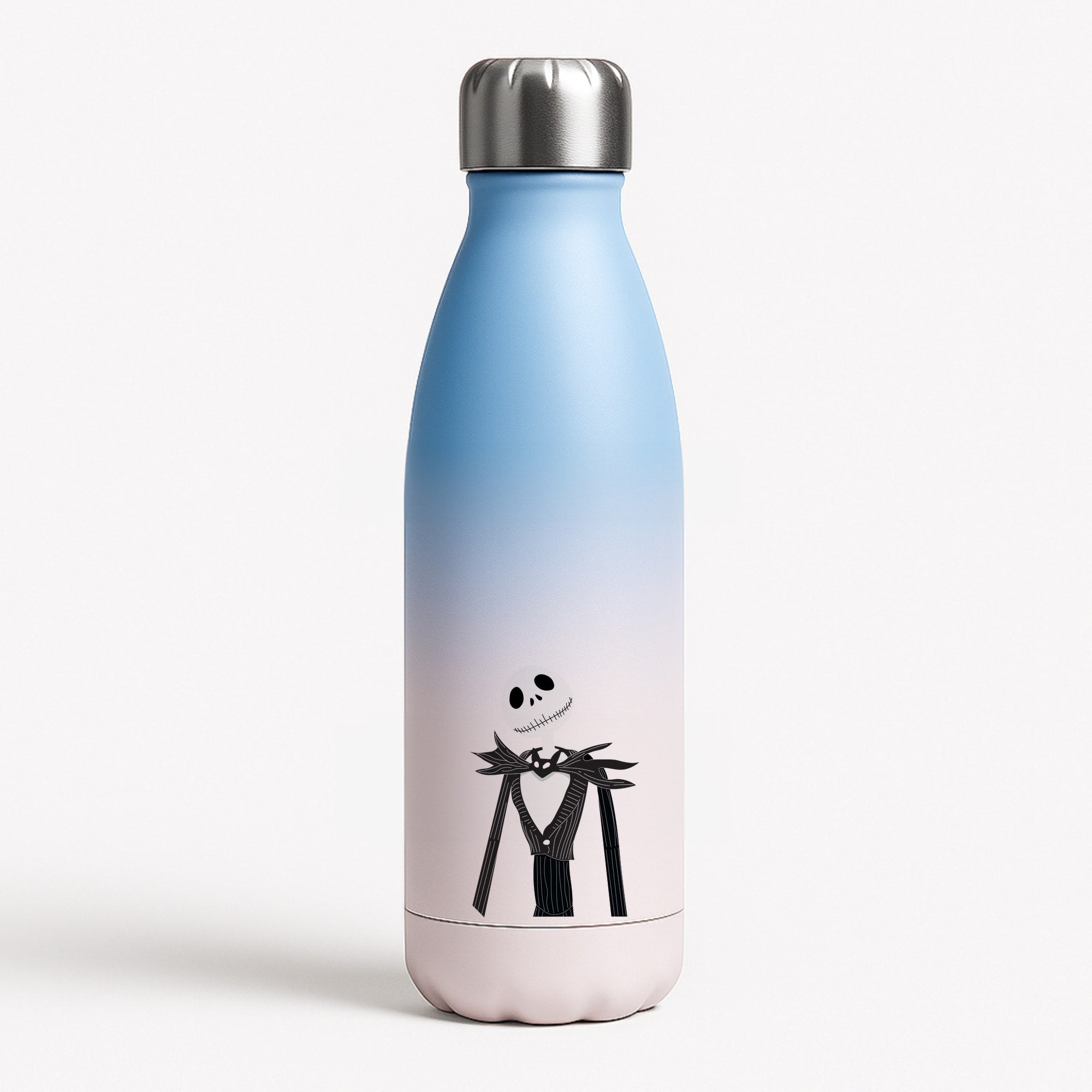 Jack Skellington Blue - TNBC Blue Water Bottle