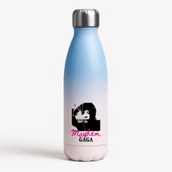 Pink Mayhem Gaga Blue Water Bottle