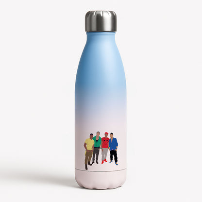 Members Purple Blue Water Bottle