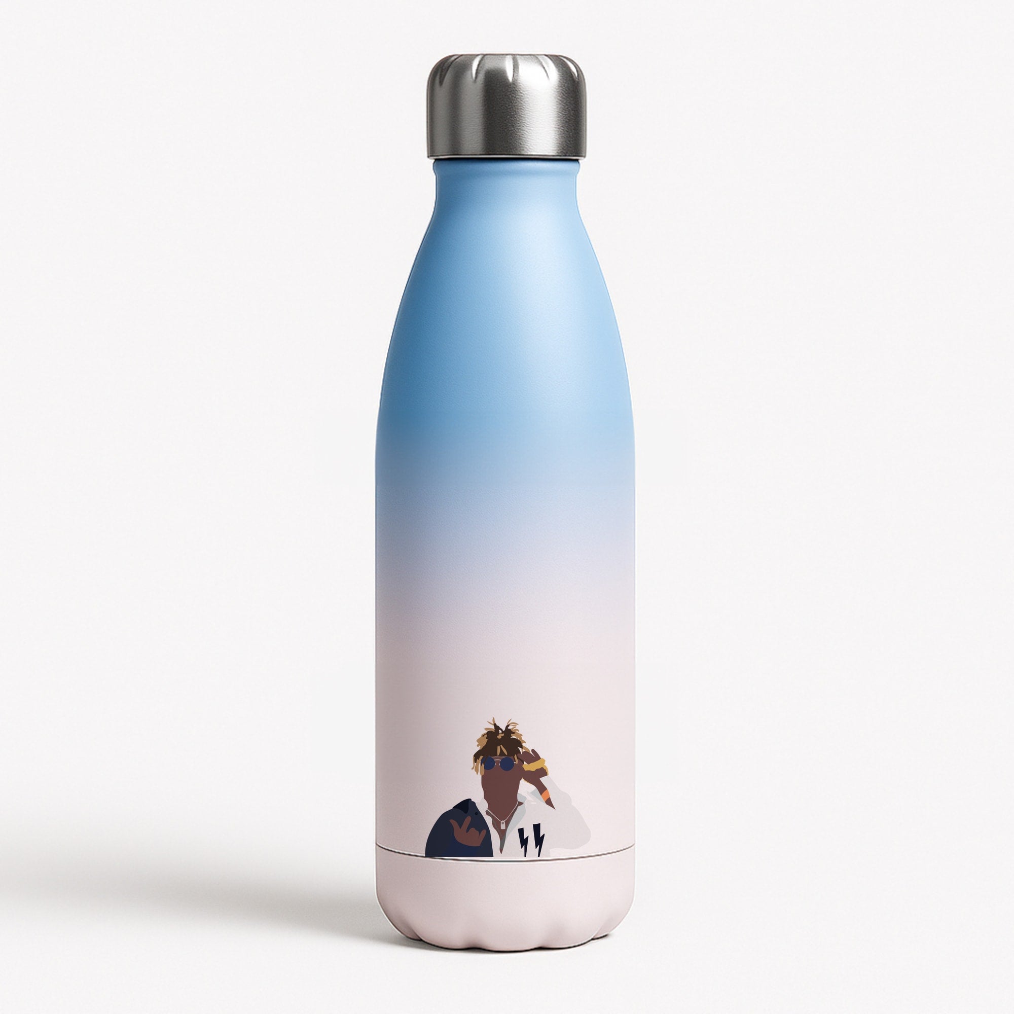 Swag - Juice WRLD Blue Water Bottle