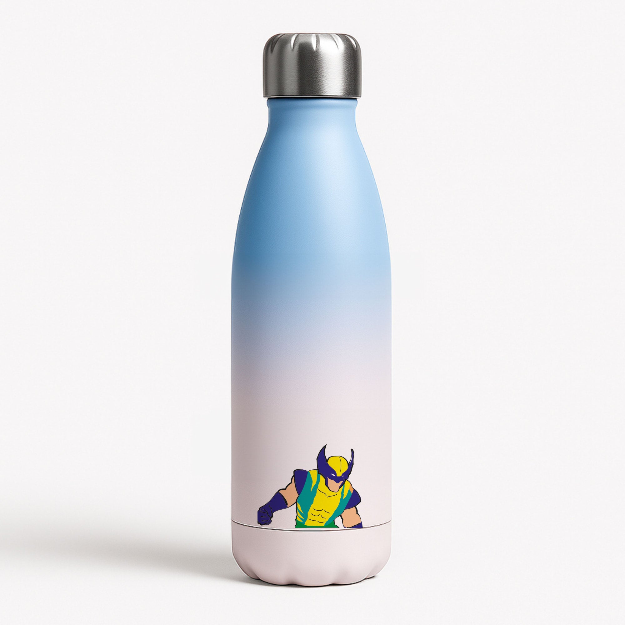 Ferocious Claw Blue Water Bottle