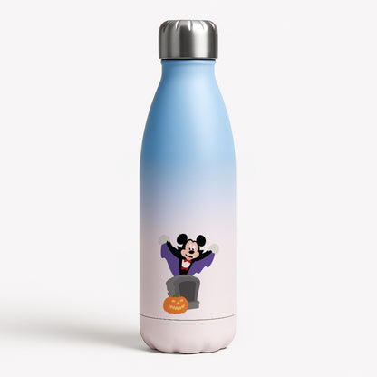 Vampire Mouse Halloween Blue Water Bottle