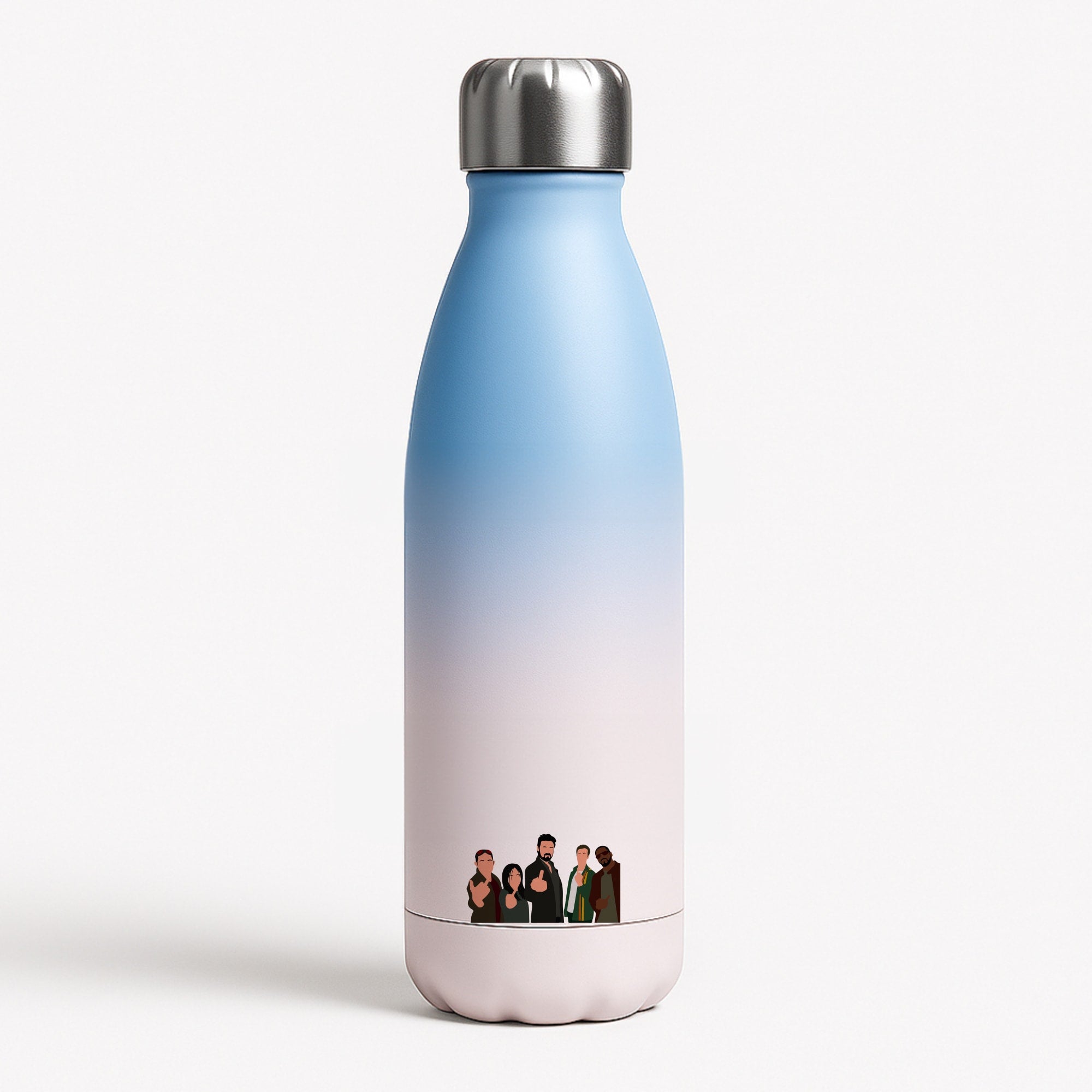 The Boys Blue Water Bottle