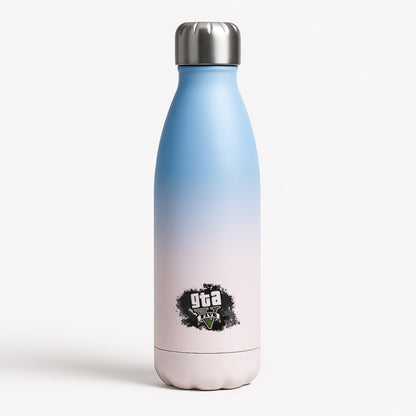 Five - Video Game Blue Water Bottle