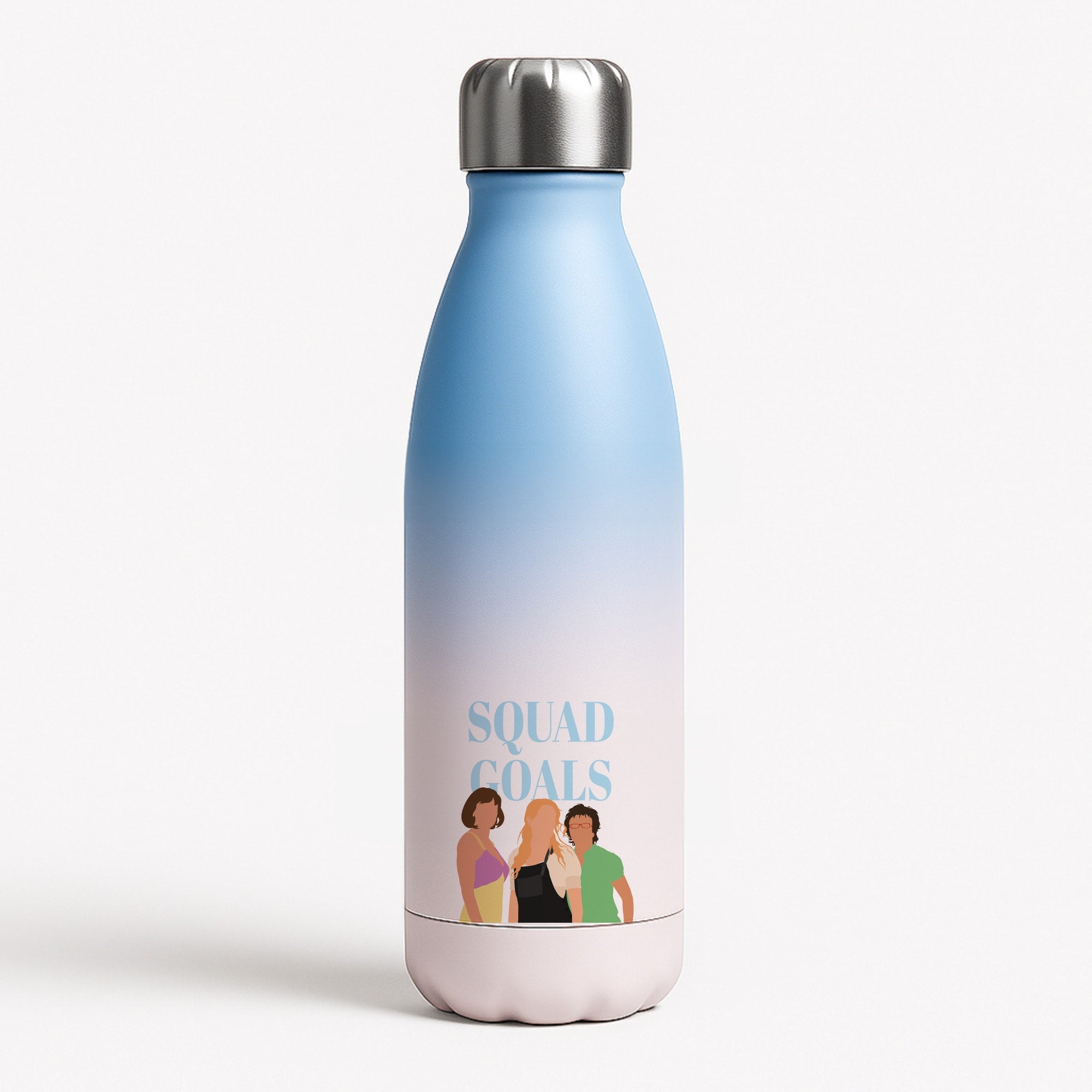 Squad Goals - Mamma Mia Blue Water Bottle