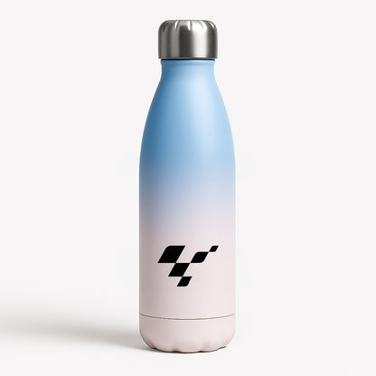 logo - Motorbike Blue Water Bottle