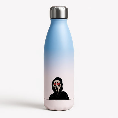 Love Eyes - Halloween Blue Water Bottle