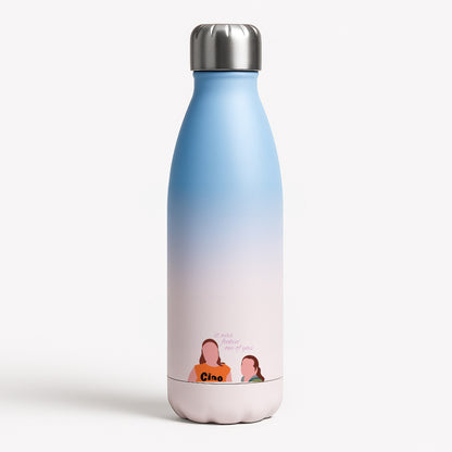 It Was Fookin' One Of Yas - British Pop Culture Blue Water Bottle
