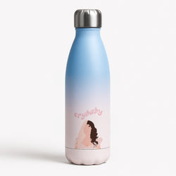 Crybaby Blue Water Bottle