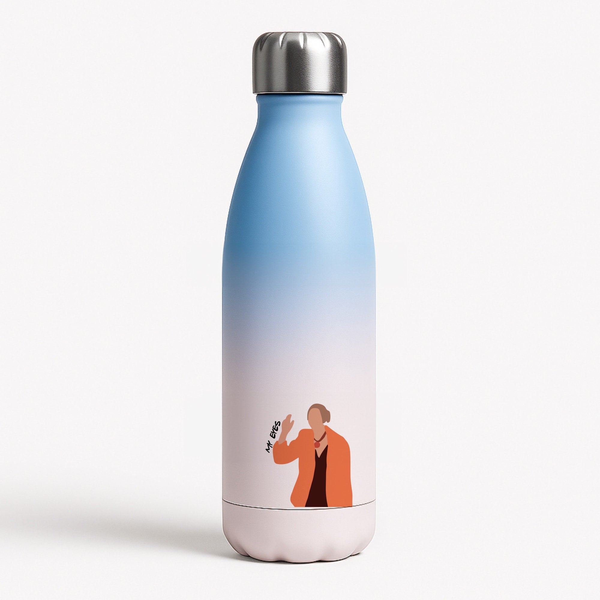 My Eyes Blue Water Bottle