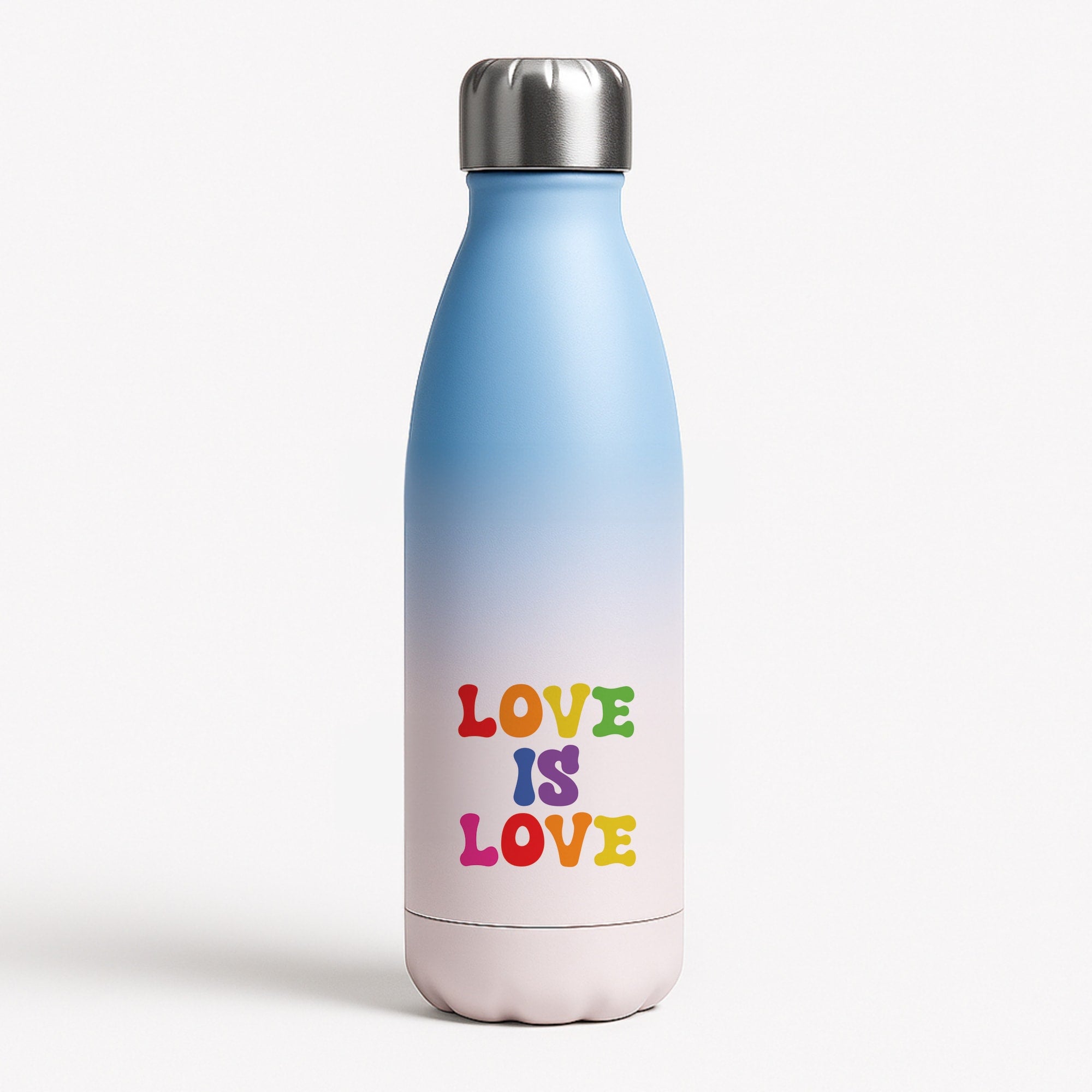 Love Is Love - Pride Blue Water Bottle