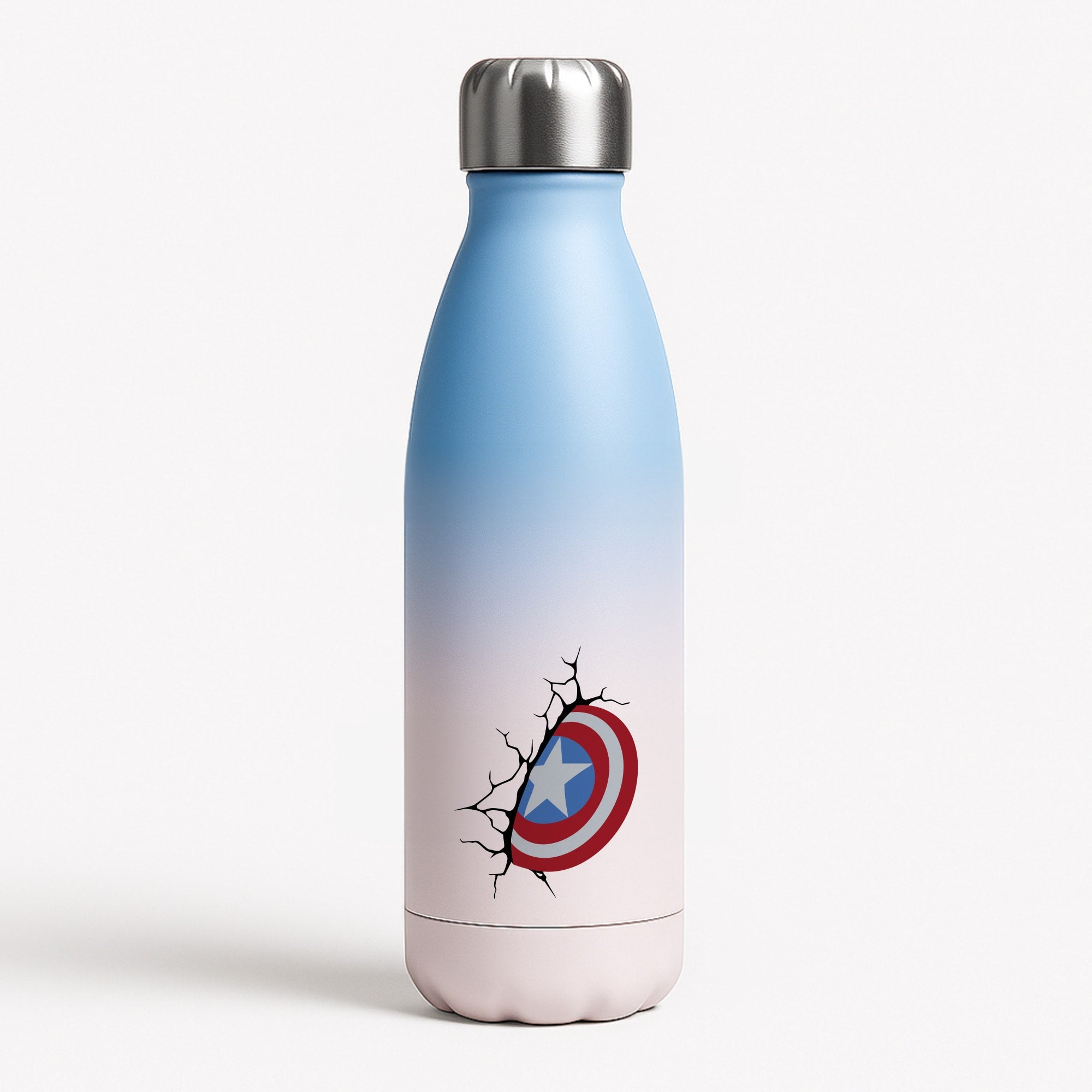 Shield Break Blue Water Bottle