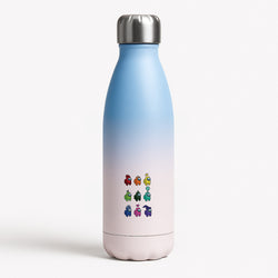 Among Gaming characters Blue Water Bottle