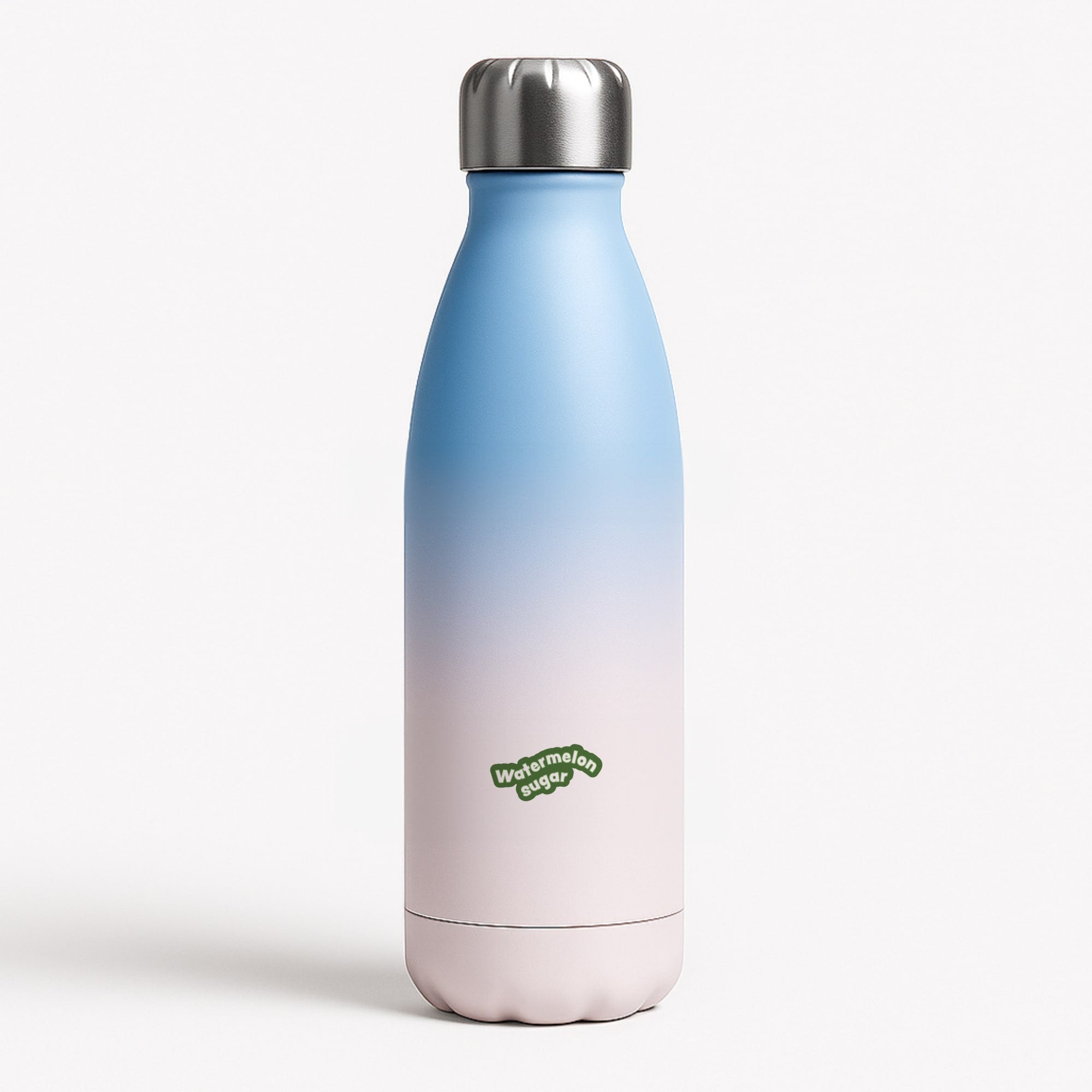 Watermelon Sugar Abstract - Harry Blue Water Bottle