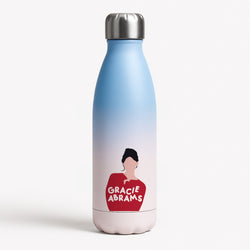 Portrait - Abrams Blue Water Bottle