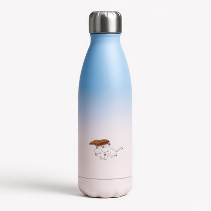 Moom Umbrellas Blue Water Bottle