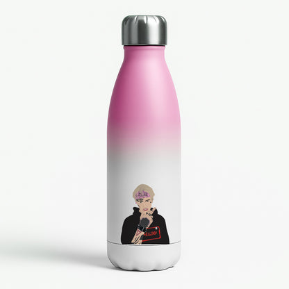 Pink Bandana - Peep Pink Water Bottle