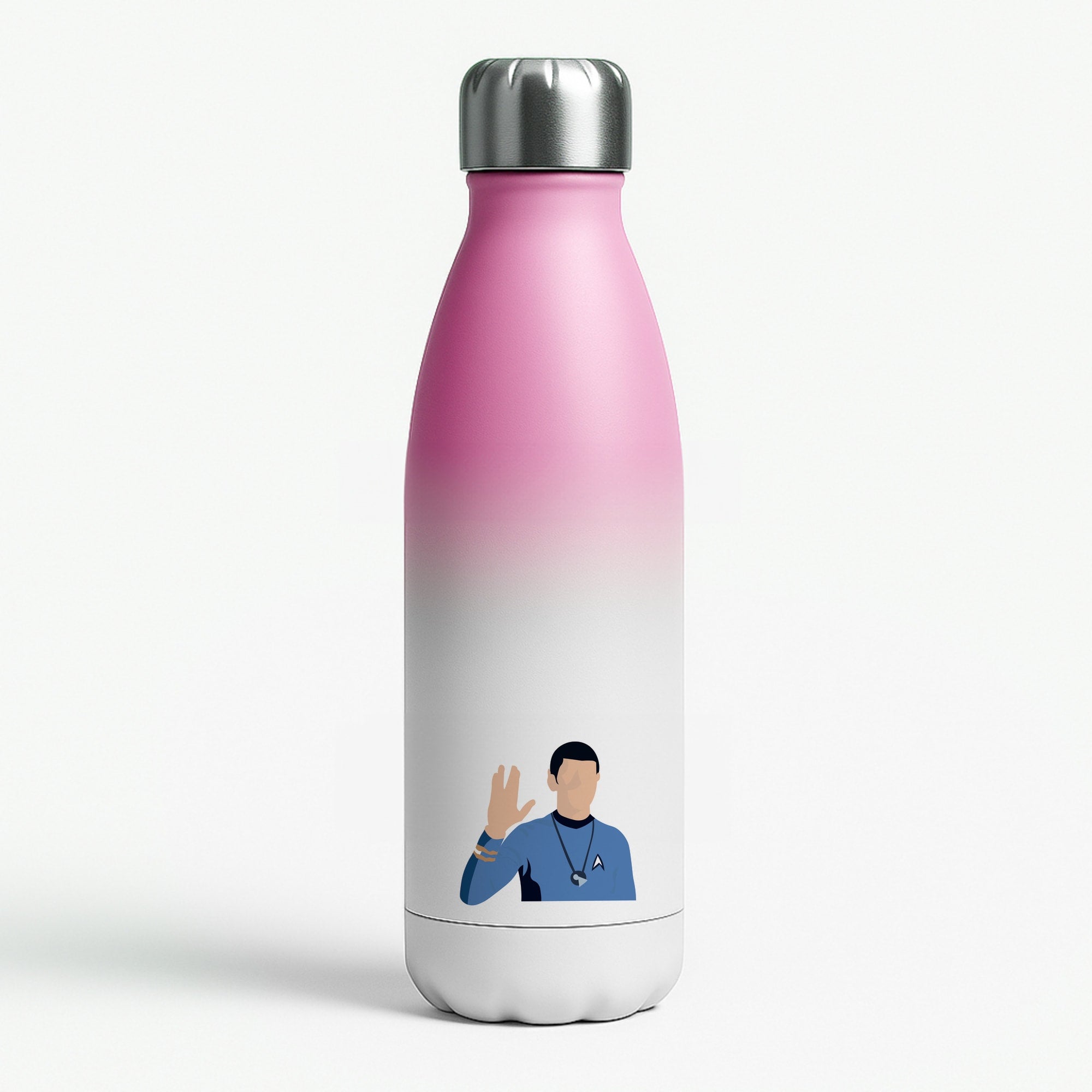 Spock Pink Water Bottle