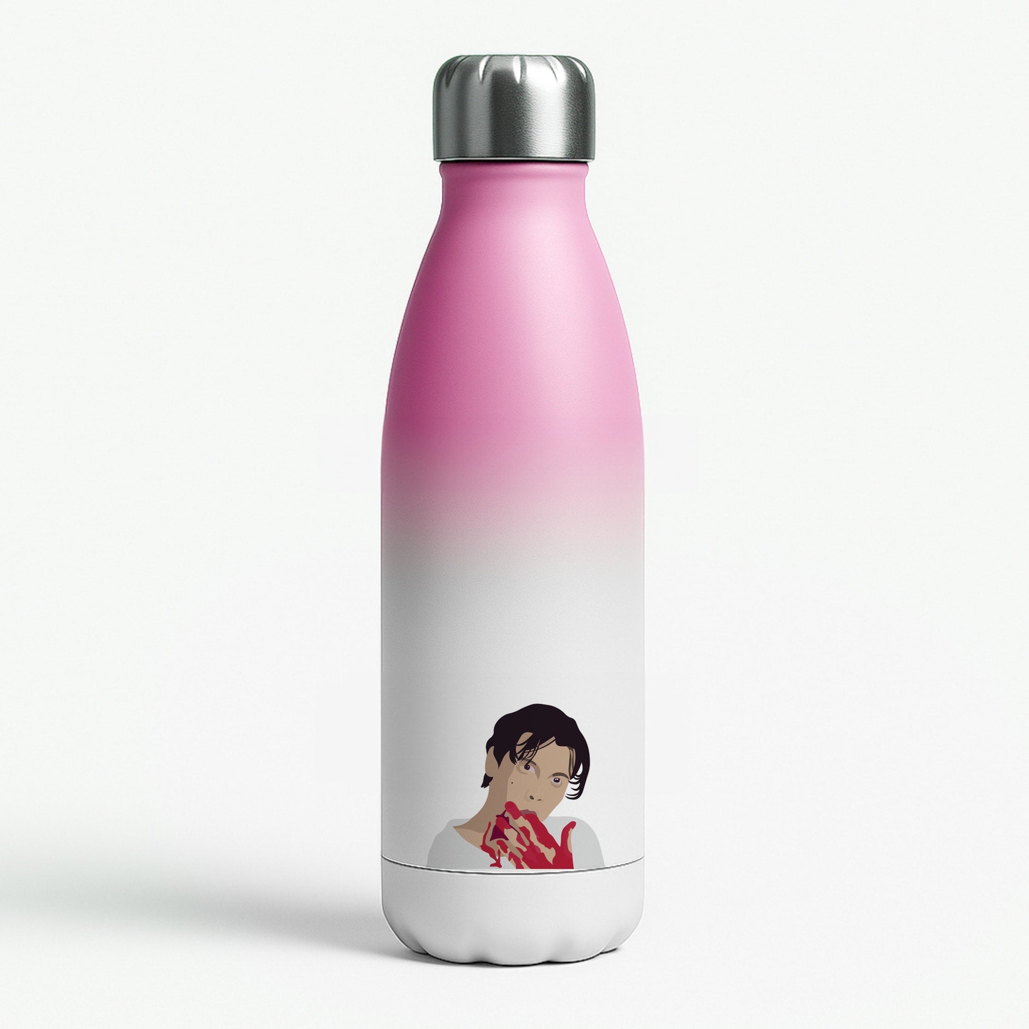 Billy Loomis - Halloween Pink Water Bottle