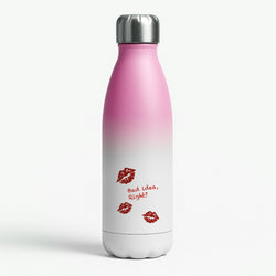 Bad Idea, Right? - Olivia Pink Water Bottle