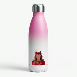 Wandavision Pink Water Bottle