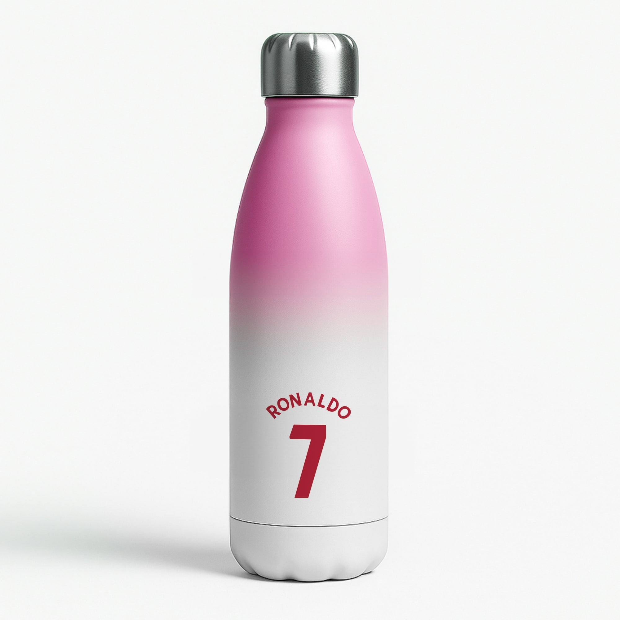 Iconic 7 - Ronaldo Pink Water Bottle
