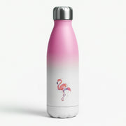 Watercolour Flamingo Painting Water Bottle 3