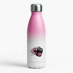 No You Hang Up - Halloween Pink Water Bottle