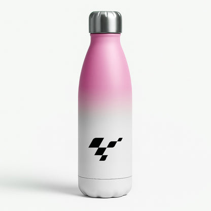 logo - Motorbike Pink Water Bottle